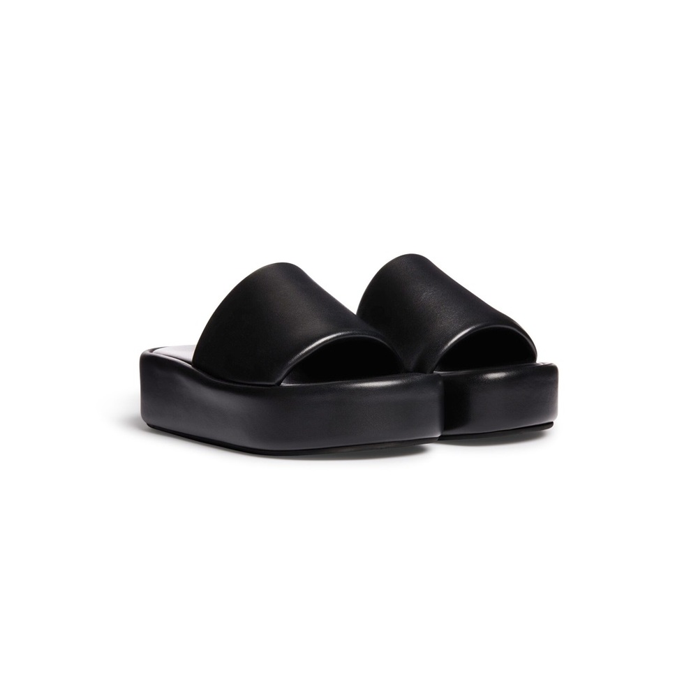 Balenciaga Black Rise Platform Sandals